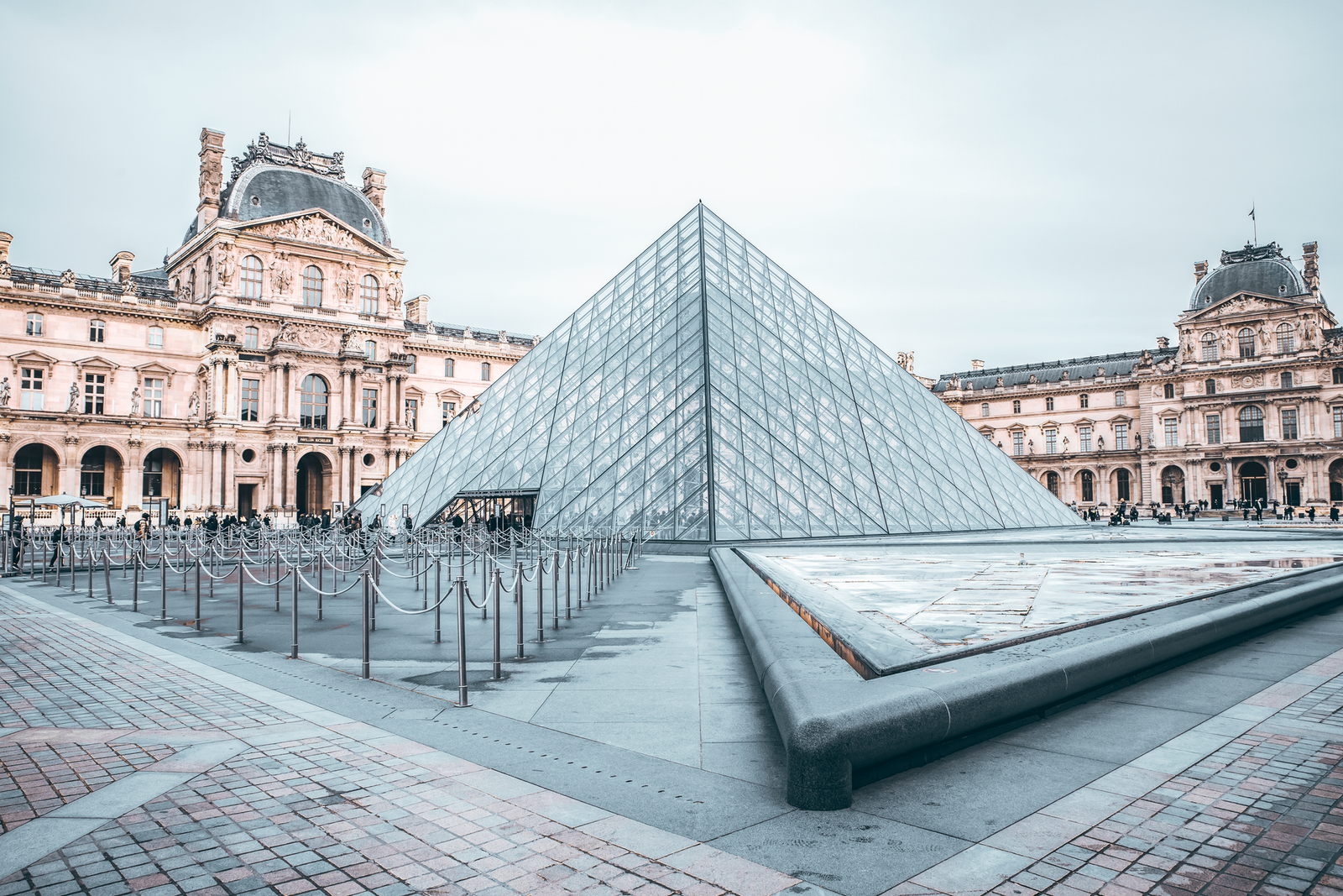 Louvre Pyramid, Paris — France