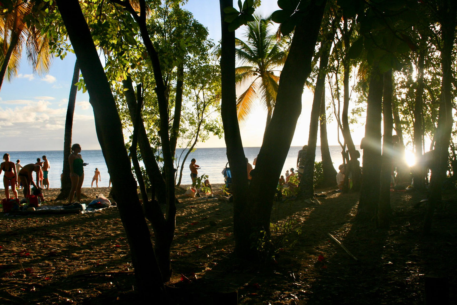 Martinique beach